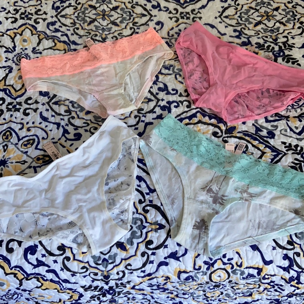 VS hiphugger panties bundle - NWT